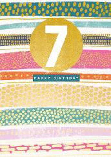 Picture of HAPPY 7TH BIRTHDAY CARD FEMALE